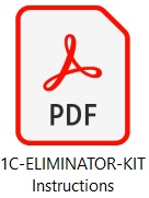 1C-ELIMINATOR-KIT Instructions